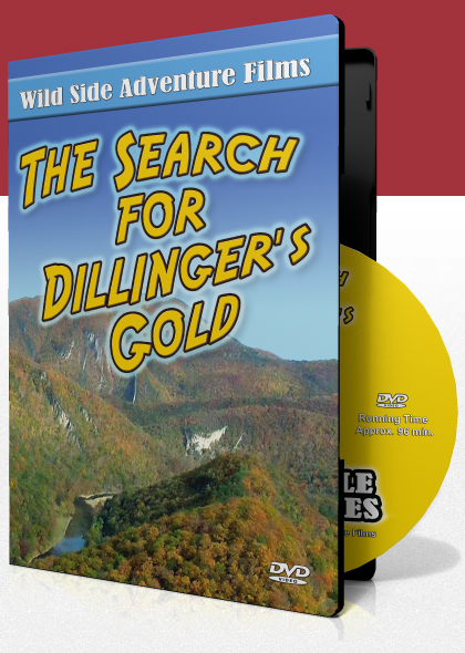 The Search for Dillinger's Gold DVD.